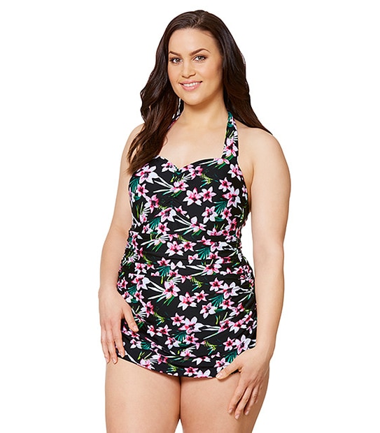 Belle Curve Shape Your Body One Piece Swimsuit 