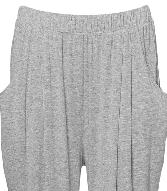 Lounge Harem Pants - Grey