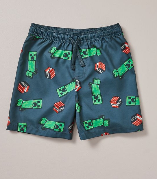 Minecraft Swim Boardshorts