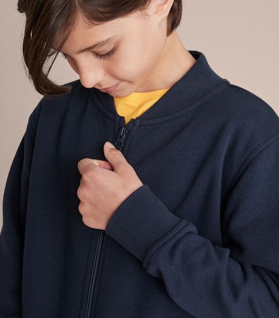 School Bomber Fleece Jacket