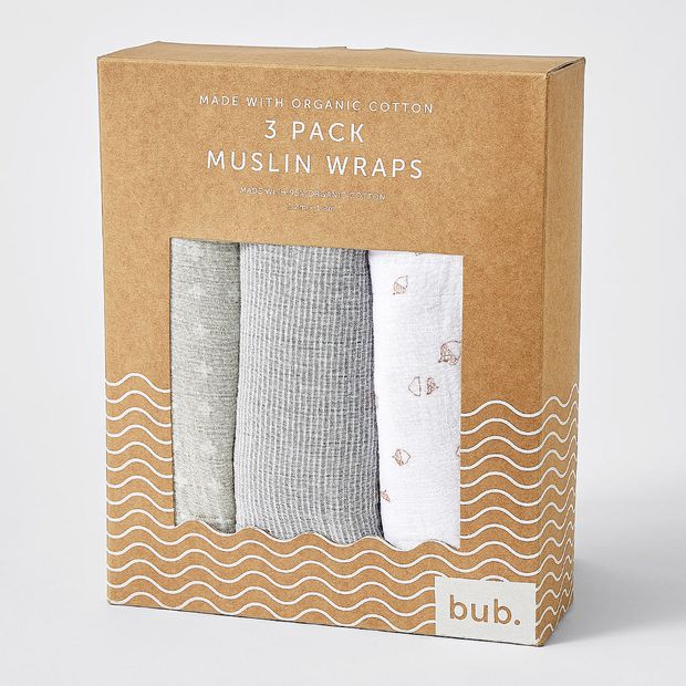 organic muslin wraps