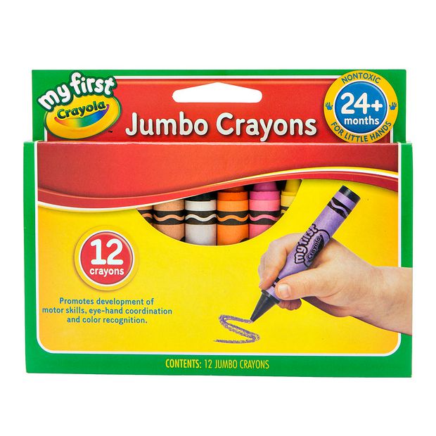 Crayola My First 12 Pack Jumbo Crayons Target Australia