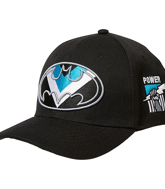 AFL V Batman Port Adelaide Power Youth Baseball Cap