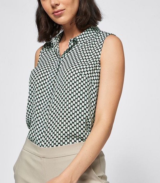 Preview Sleeveless Relaxed Blouse