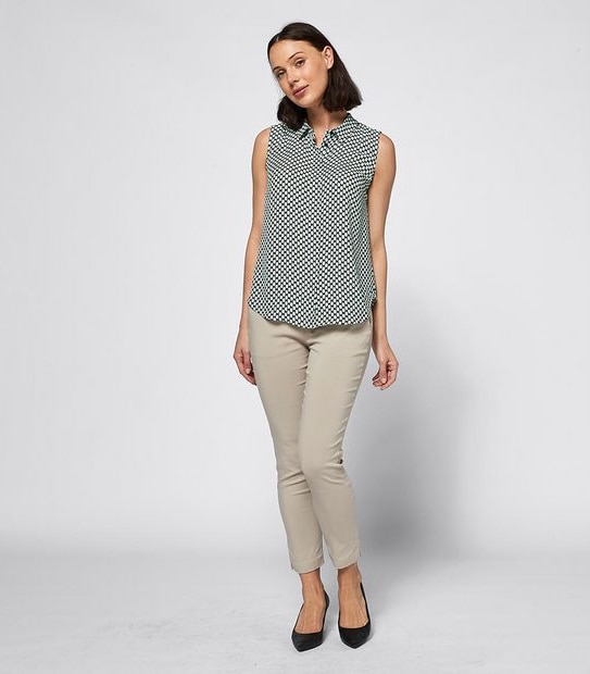Preview Sleeveless Relaxed Blouse