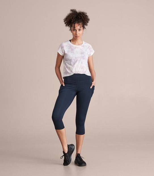 Active 3/4 Length Focus Core Tights 
