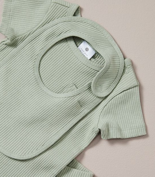 3 Piece Baby Ribbed Set 