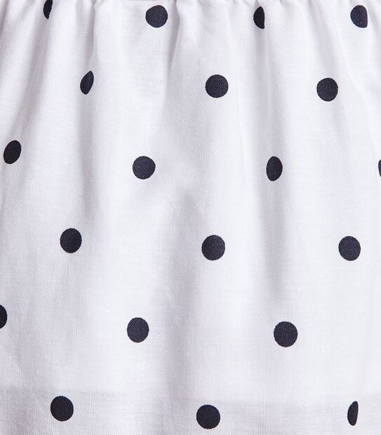 Linen Blend Tiered Skirt 5 of 5