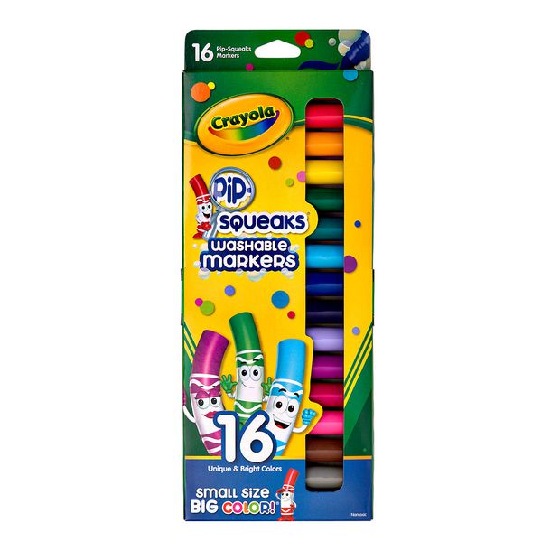 Crayola Pip Squeaks 16 Pack Washable Markers Target Australia