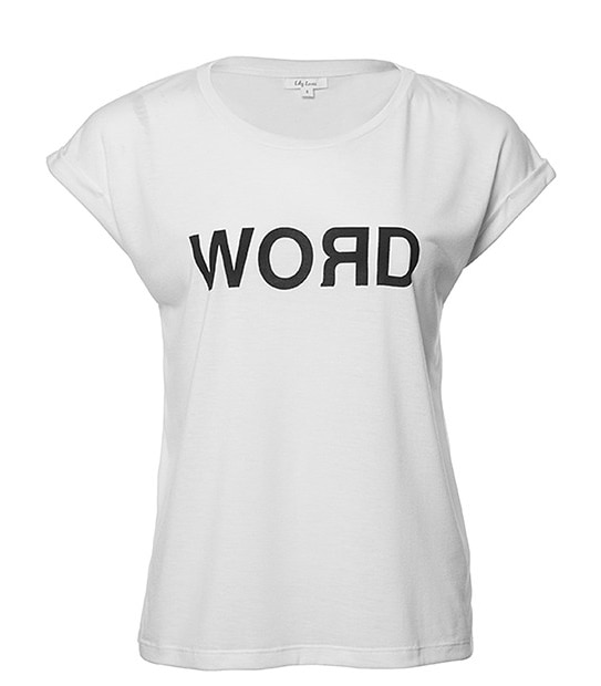 Lily Loves 'Word' Boyfriend T-Shirt