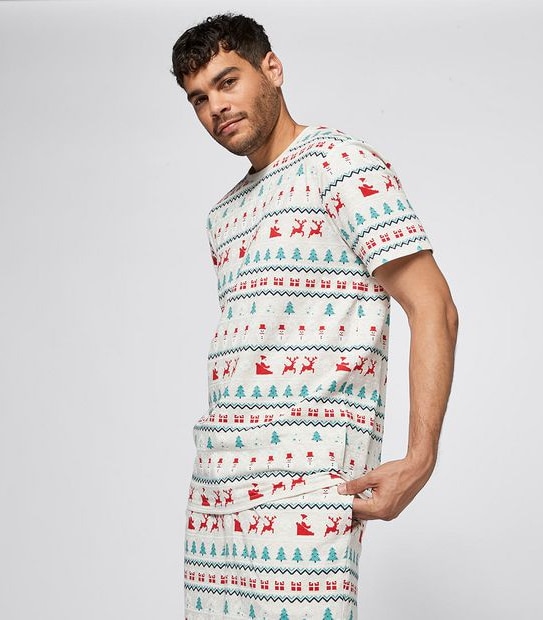 Mens Family Christmas Sleep Set