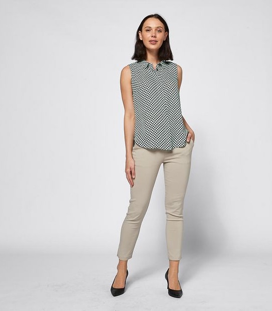 Preview Sleeveless Relaxed Blouse