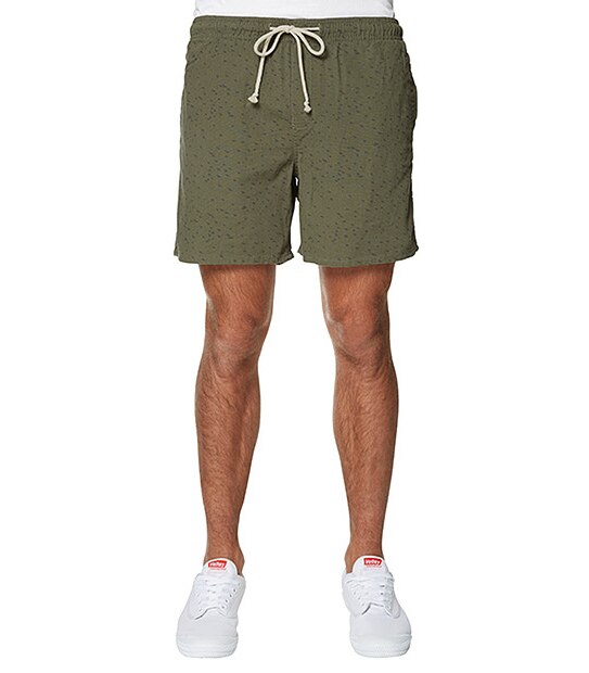 Men's Festival Shorts - Birds Khaki