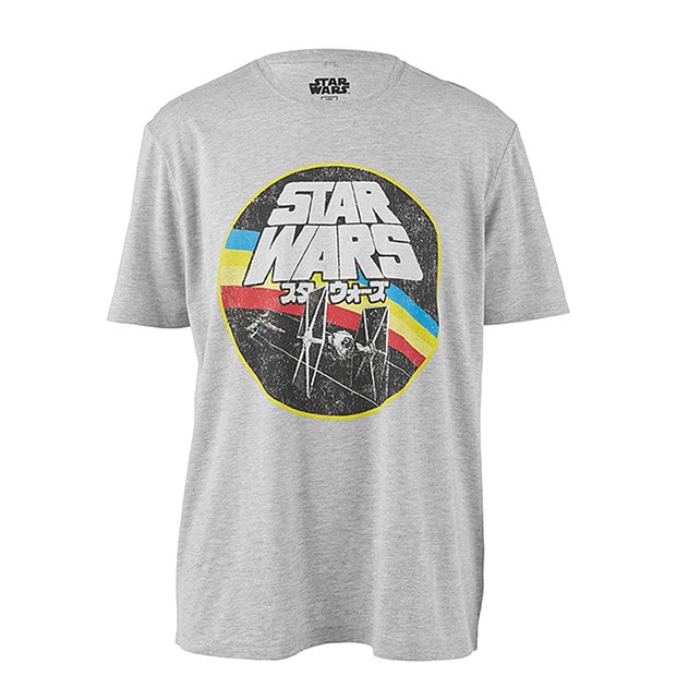 Men's Star Wars Printed TShirt Grey Target Australia