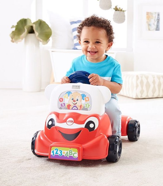 Fisher-Price Laugh & Learn 3-in-1 Smart Car