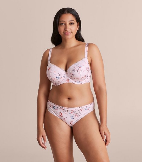 Preview Fuller Figure Printed Balconette Bra; Style: X91082P