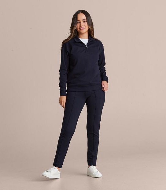 Dannii Minogue Petites Half Zip Through Top