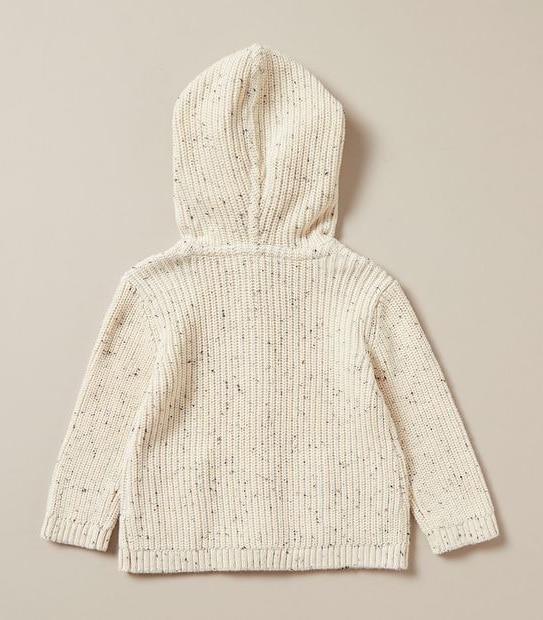 Baby Knit Hooded Cardigan