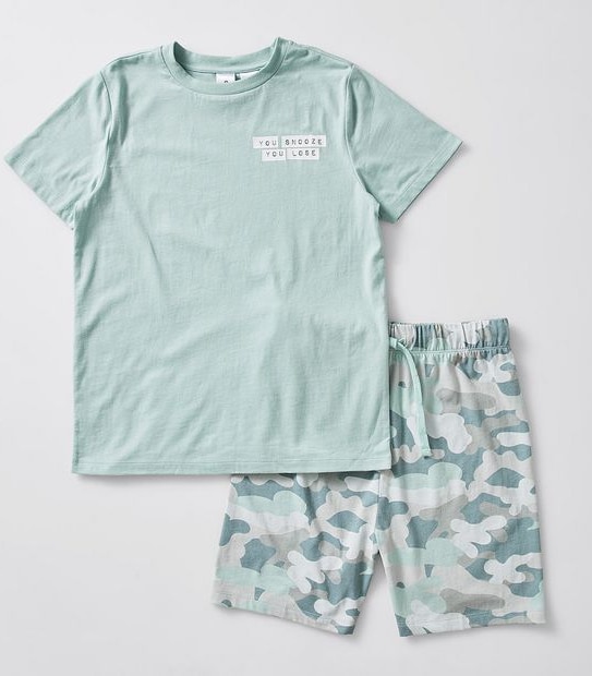 Camouflage Pyjama Set - Green