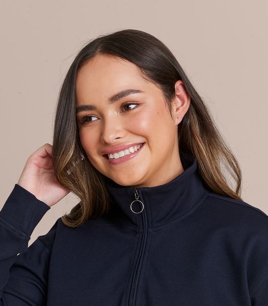 Dannii Minogue Petites Half Zip Through Top
