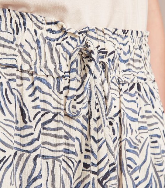 Crinkle Culotte Pants