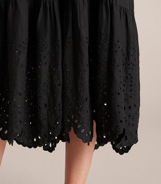 Preview Cutwork Detail Maxi Dress