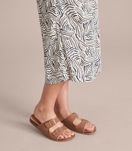 Crinkle Culotte Pants