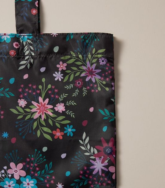 Fold Up Shopper Tote Bag