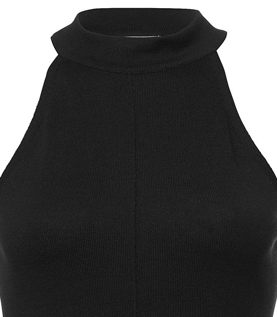 Lily Loves Knit Halter Top - Black 5 of 5