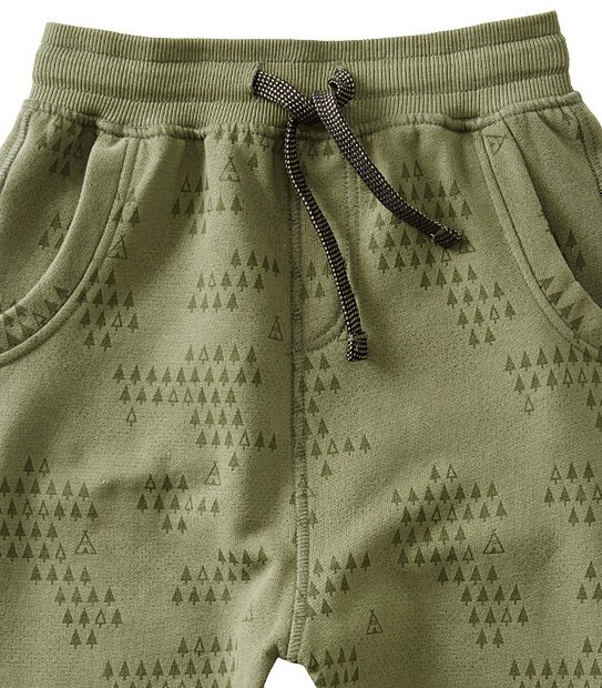 Teepee Print Cuffed Trackpants