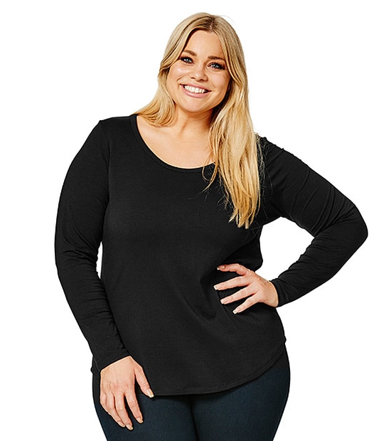 Belle Curve Long Sleeve T-Shirt