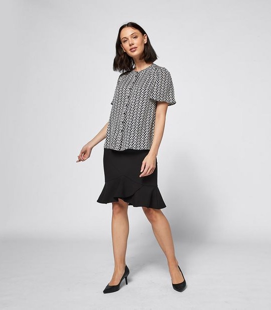 Preview Shell Straight Blouse