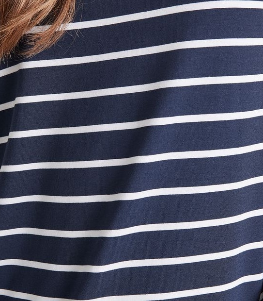 Modal/Elastane Crew Neck T-Shirt