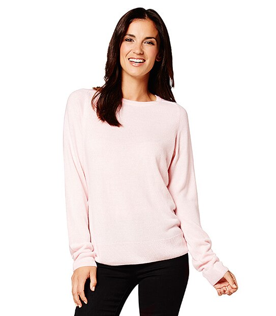 Cashmere Feel Round Neck Jumper