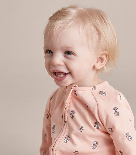 Baby Organic Cotton Print Coverall Target Australia