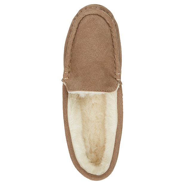 Portia Suede Moccasin Slippers Target Australia