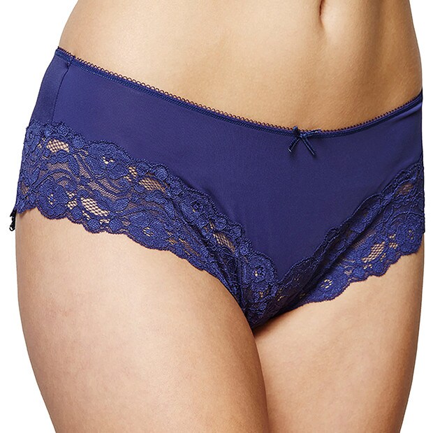 Microfibre Cheeky Cut Bikini Briefs - Patriot Blue Microfibre Cheeky Cut Bikini Briefs - Patriot Blue