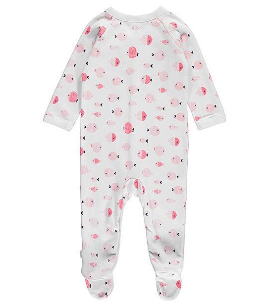 Baby Fish Print Interlock Coverall