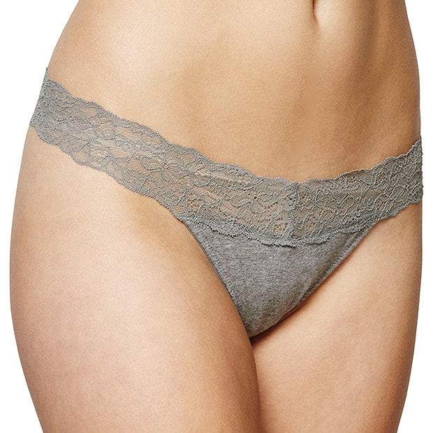 Lace G-string - Grey Lace G-string - Grey