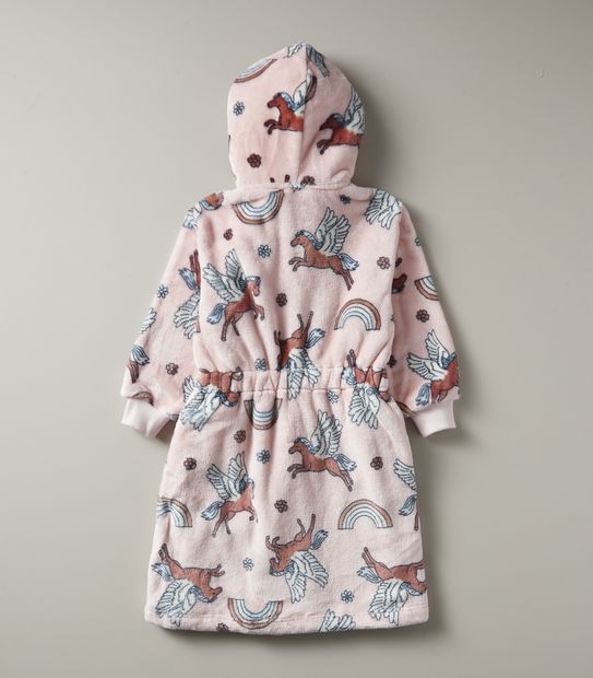 Unicorn Fleece Dressing Gown