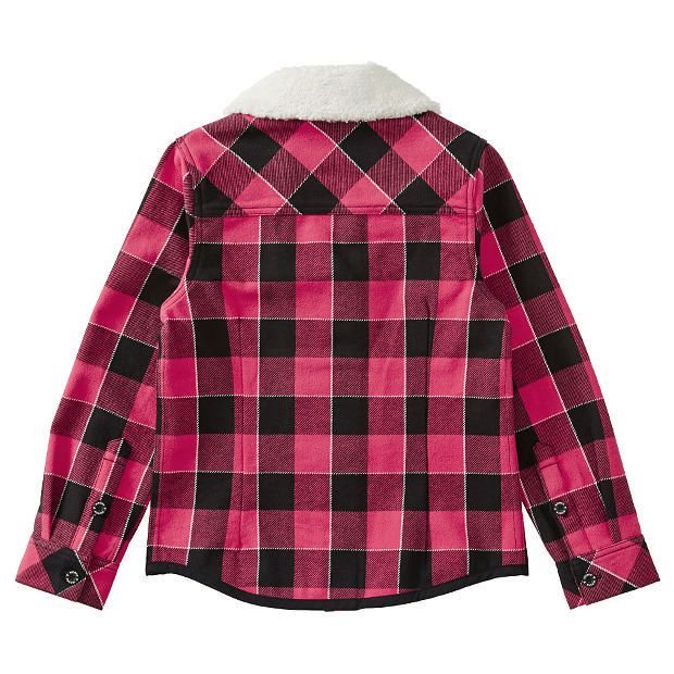 MOOKS Check Shirt Look Jacket With 