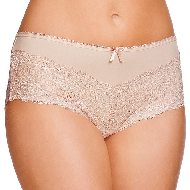 Everyday Lace Boyleg Briefs - Dusty Pink Everyday Lace Boyleg Briefs - Dusty Pink