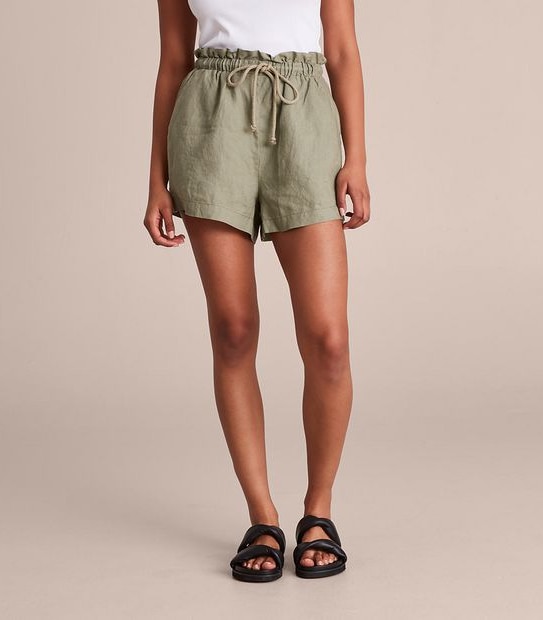 European Linen Shorts