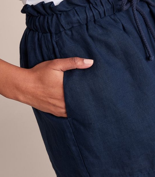 European Linen Shorts