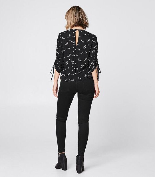 Ruched Sleeve Blouse 2 of 2