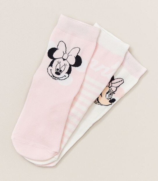 3 Pack Disney Minnie Mouse Socks