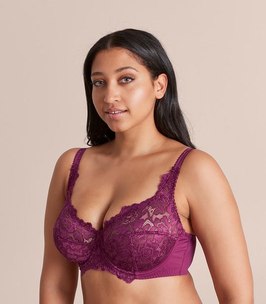 Fuller Figure Cup Soft Lace Underwire Bra; Style: X53051