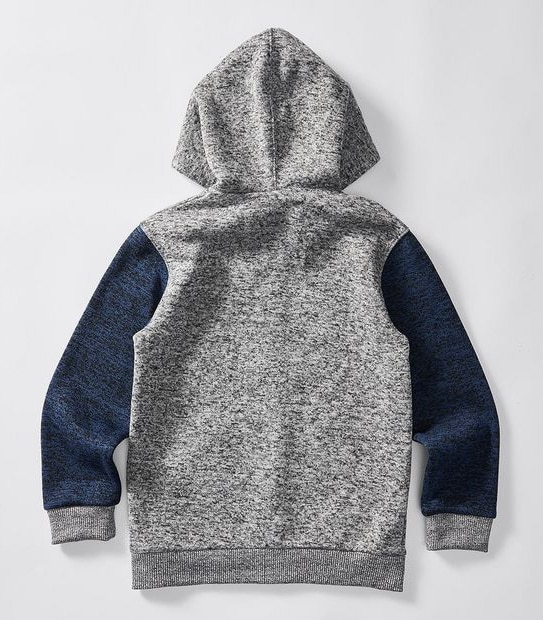 Piping Hot Knit Zip Through Hoodie