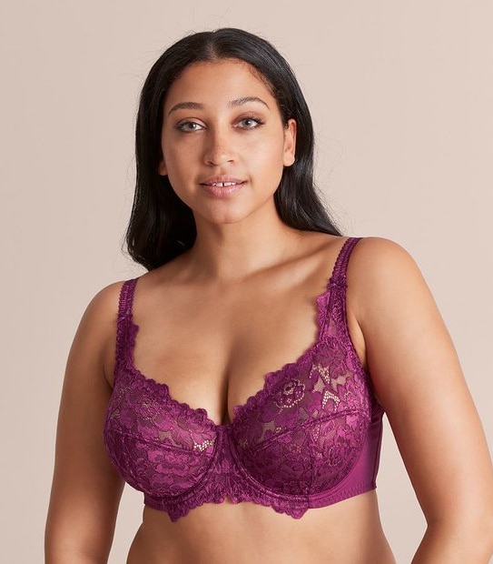 Fuller Figure Cup Soft Lace Underwire Bra; Style: X53051