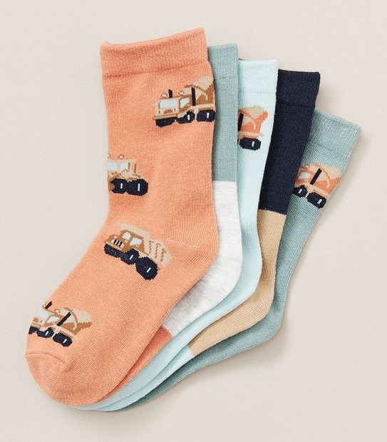5 Pack Maxx Crew Cut Socks